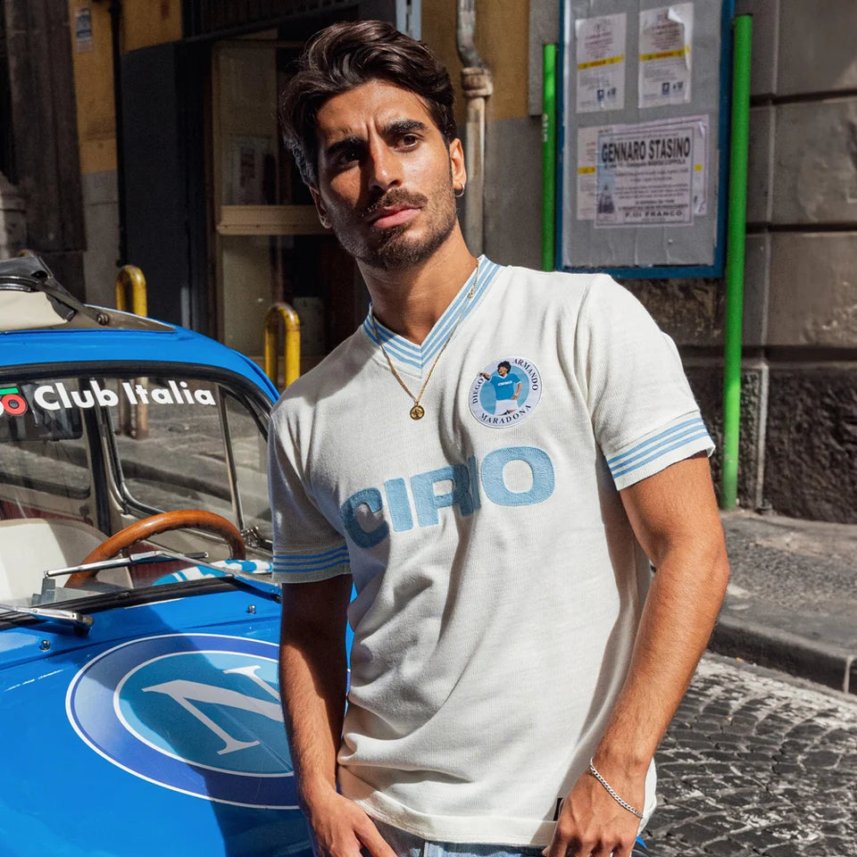 Maillot Maradona x COPA Napoli 1984 extérieur
