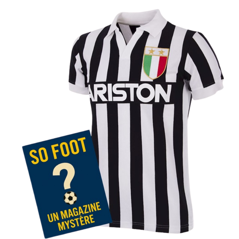 Coffret maillot Juve « Michel Platini »