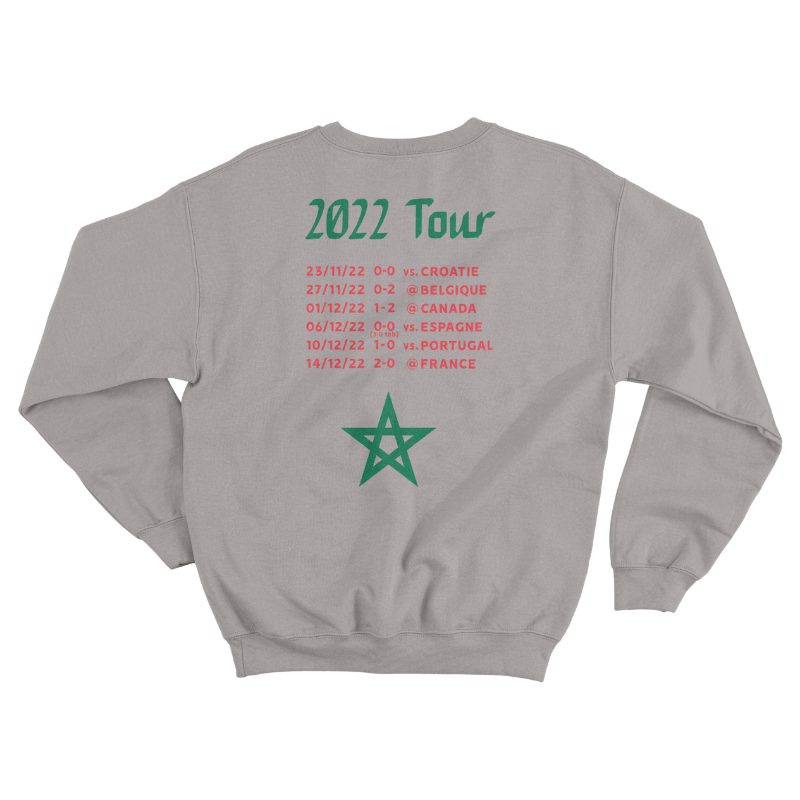 “Morocco 2022” On Tour T-Shirt white