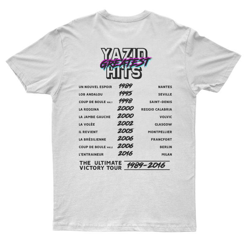T-Shirt "Zidane Greatest Hits"