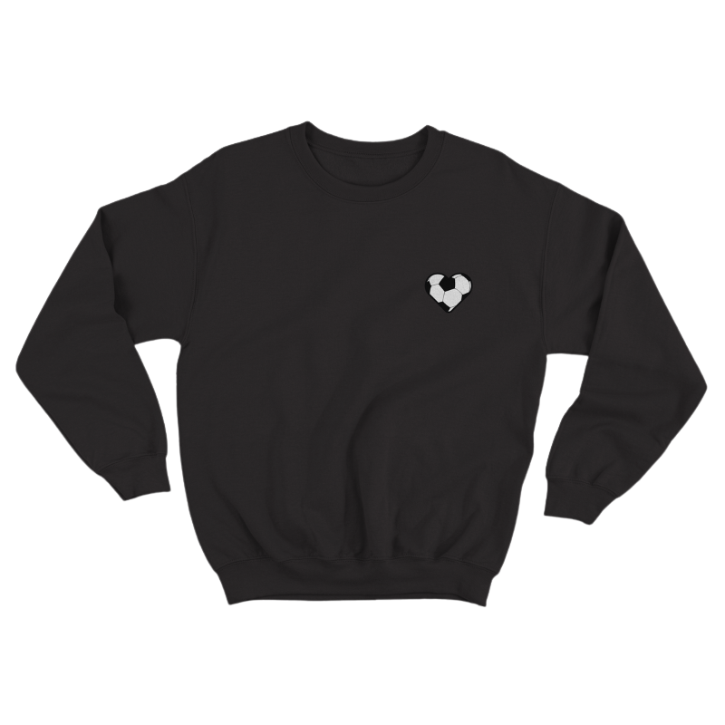 “Vrai Foot Day” black sweatshirt