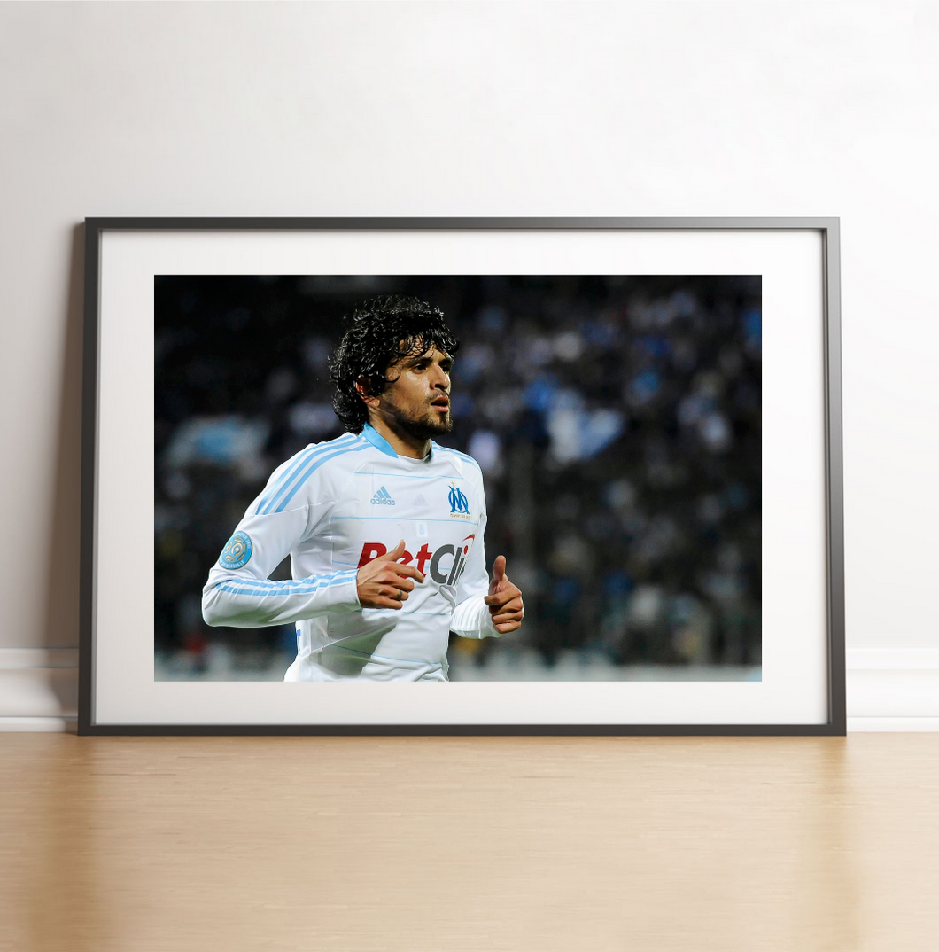 Lucho Gonzalez au Vélodrome, 2010