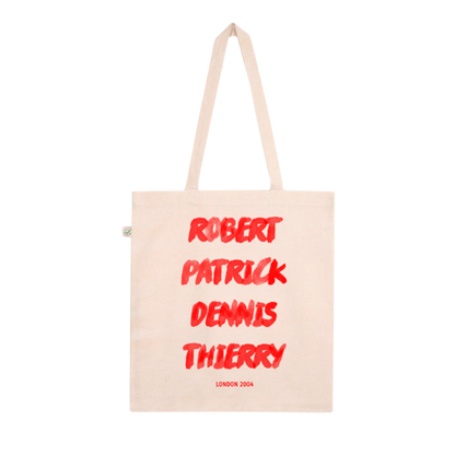 Tote bag "Thierry, Dennis, Robert, Patrick" Arsenal 2004