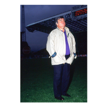 Load image into Gallery viewer, 100 men and one woman in a stadium, 1973