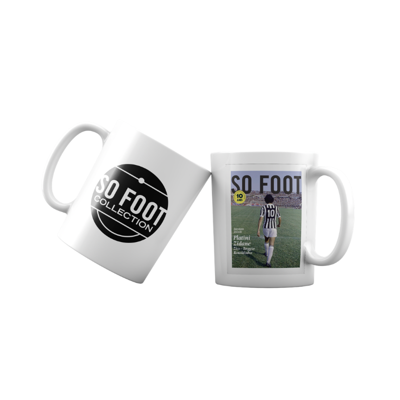 Mug couv So Foot Michel Platini