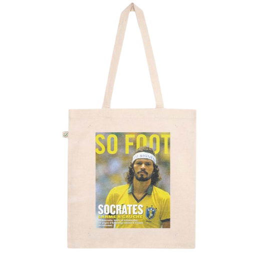 Tote bag Couv So Foot "Socrates"
