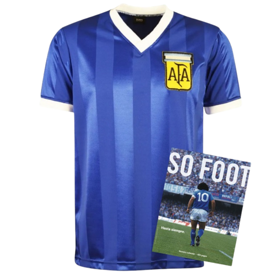 Coffret collector maillot « Argentine 1986 »