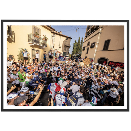 Thibaut Pinot dans sa Curva, Lombardie 2023