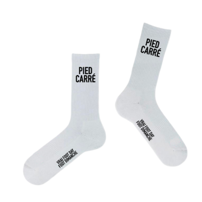 Chaussettes "Pieds carrés"