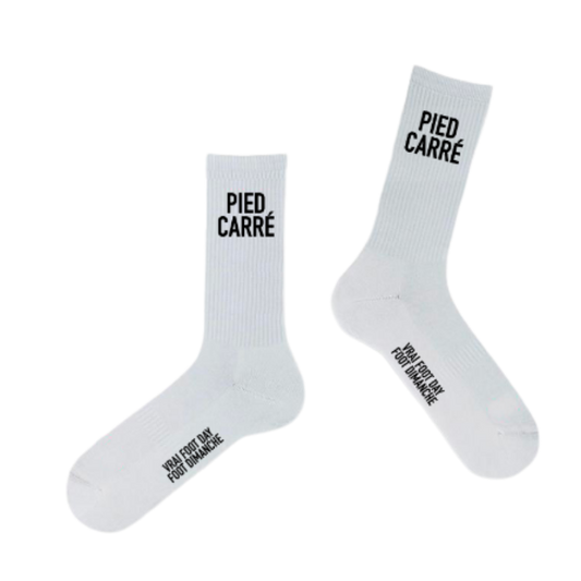 Chaussettes "Pieds carrés"