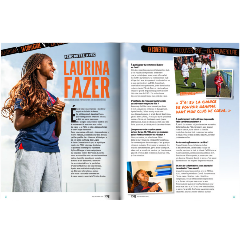 So Foot Club n°96 – Laurina Fazer, l’étoile montante du foot féminin