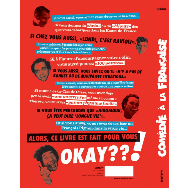 Livre "Comédies à la française" - So Film