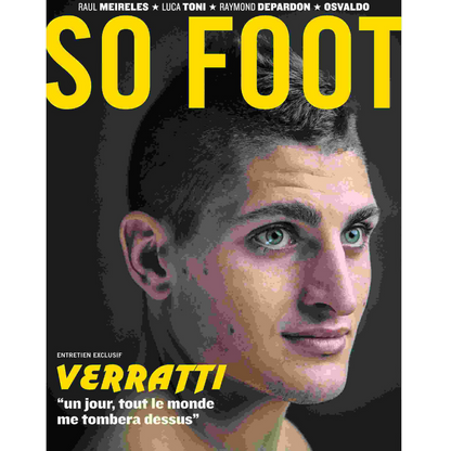 Affiche Marco Verratti, So Foot #125