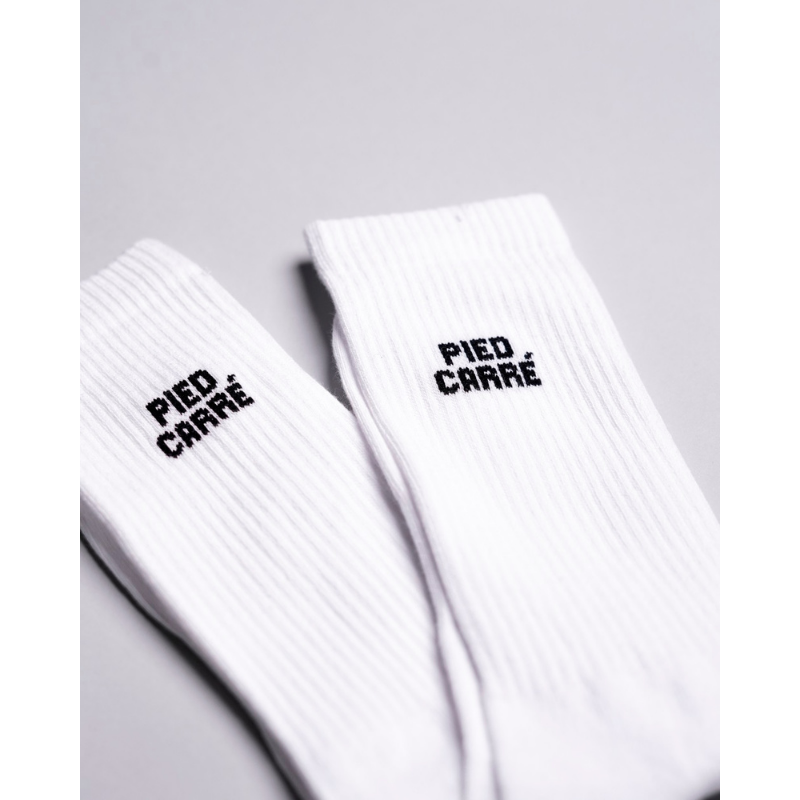 Chaussettes "Pieds carrés"