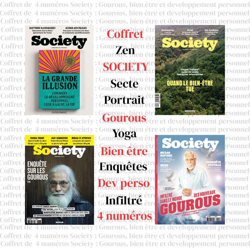 Coffret Society : Gourous, développement personnel et bien-être