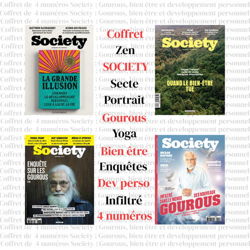 Coffret Society : Gourous, développement personnel et bien-être