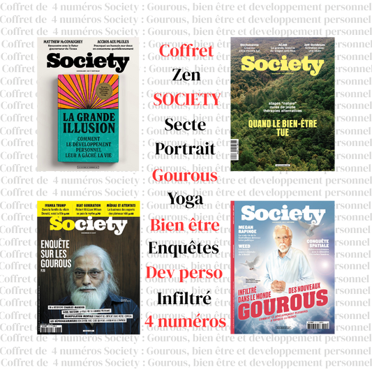 Coffret Society : Gourous, développement personnel et bien-être