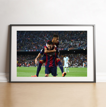 Charger l&#39;image dans la galerie, La joie de Neymar et Messi, 2014