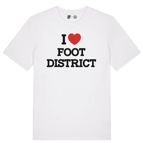 T-Shirt "I LOVE FOOT DISTRICT"