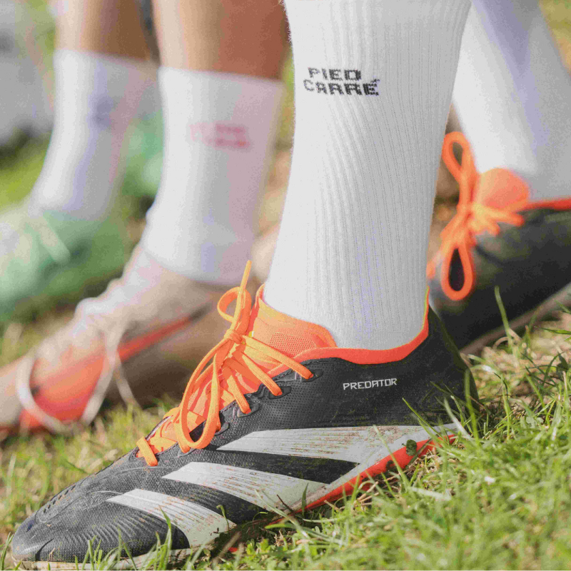 Chaussettes "Pieds carrés"