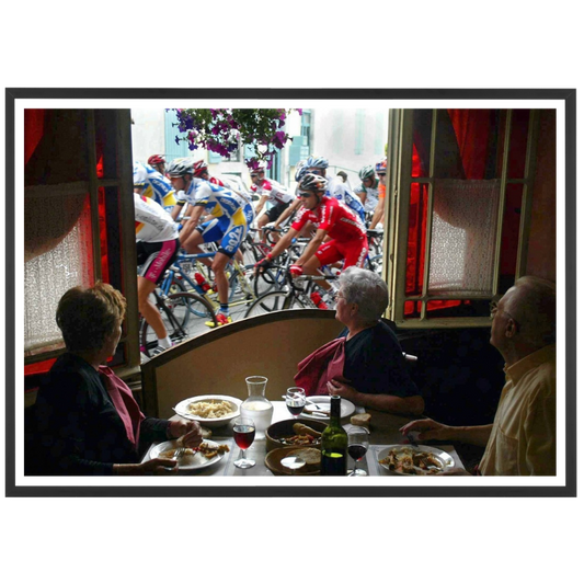 Déjeuner avec vue sur le Tour, 2003