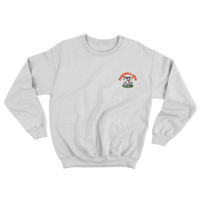 Sweat "Football District" : bière, pointu, chasuble