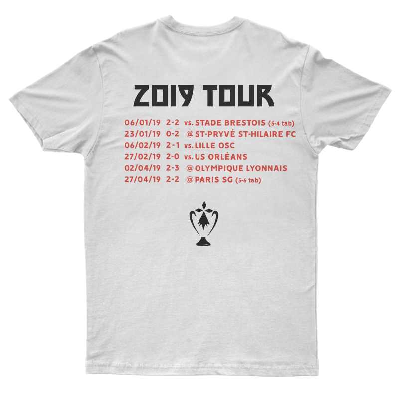 T-Shirt « Rennes 19 » On Tour