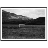 Une cage de but au milieu des montagnes italiennes, 2005