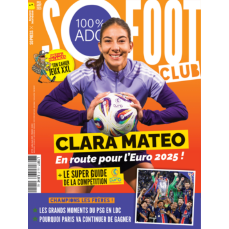 So Foot Club n°115 – Clara Matéo, en route pour l’Euro 2025