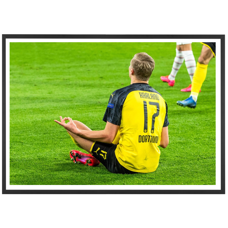 Célébration zen d'Erling Haaland, 2020