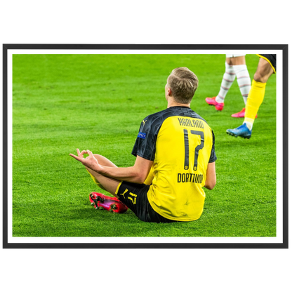 Célébration zen d'Erling Haaland, 2020