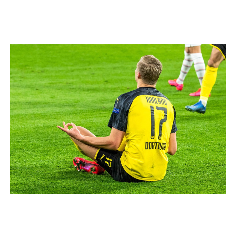 Célébration zen d'Erling Haaland, 2020