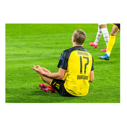 Célébration zen d'Erling Haaland, 2020