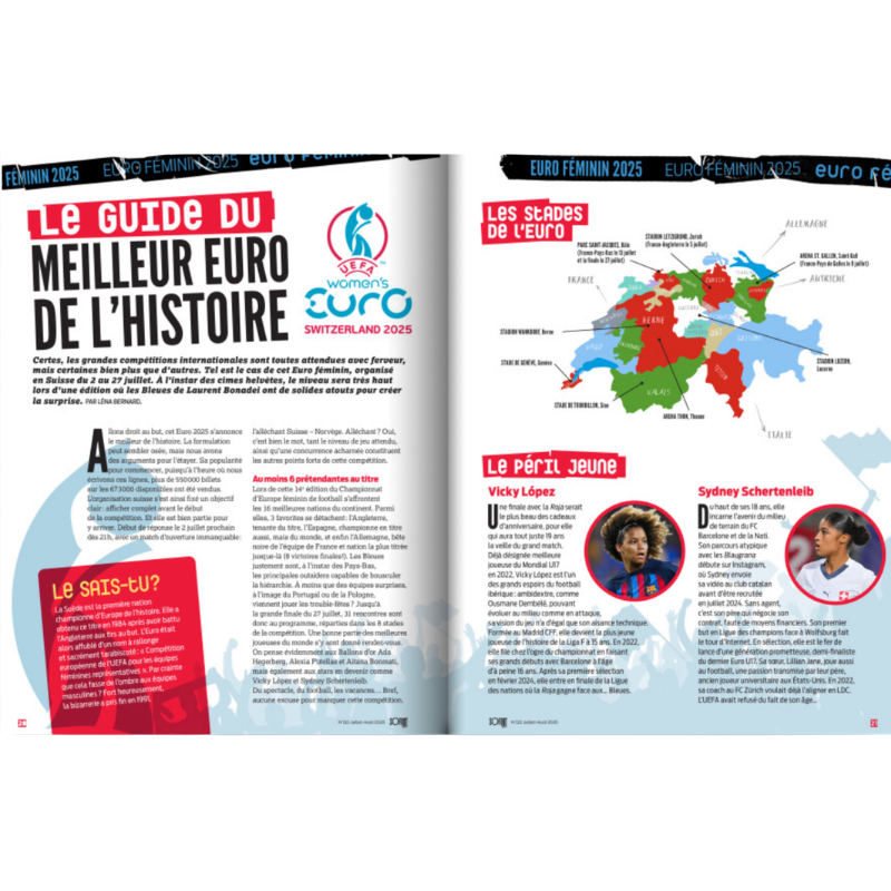 So Foot Club n°115 – Clara Matéo, en route pour l’Euro 2025