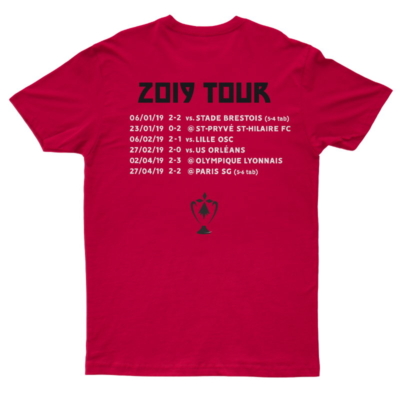 T-Shirt « Rennes 19 » On Tour