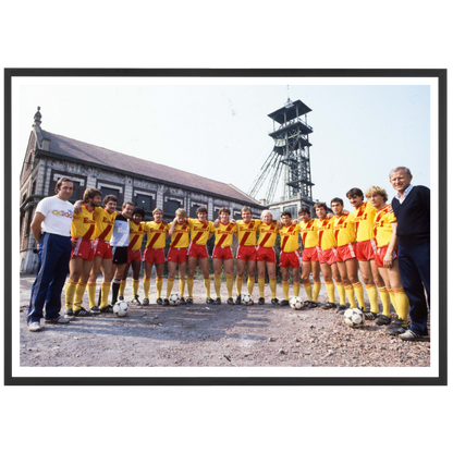 Présentation d'équipe du RC Lens, 1982