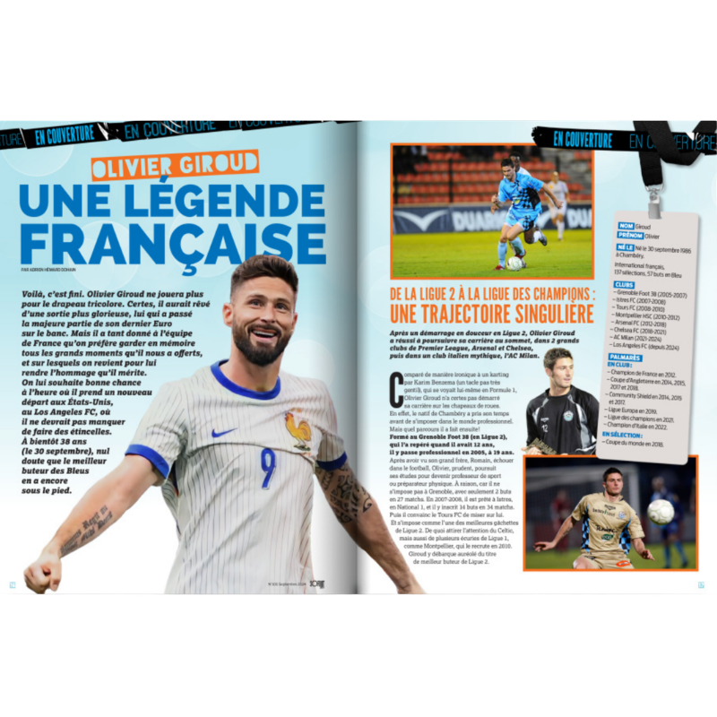 So Foot Club n°105 – Olivier Giroud, une légende française