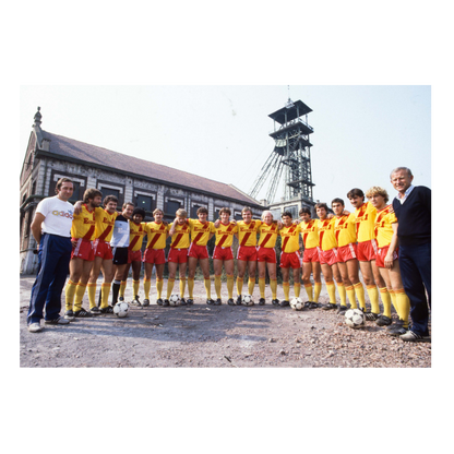 Présentation d'équipe du RC Lens, 1982
