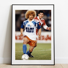 Charger l'image dans la galerie, Carlos Valderrama et Zinédine Zidane, 1991