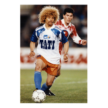 Charger l'image dans la galerie, Carlos Valderrama et Zinédine Zidane, 1991