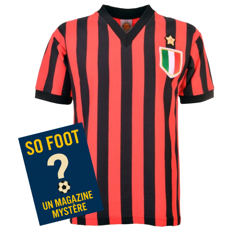 Coffret collector maillot « Milan AC 70's »