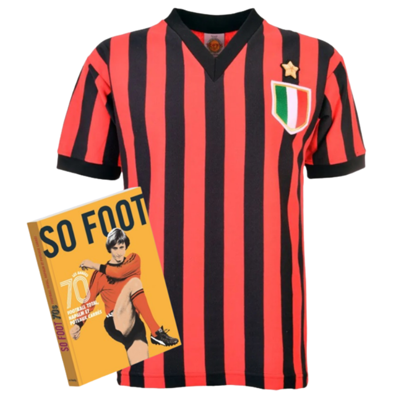 Coffret collector maillot « Milan AC 70's »