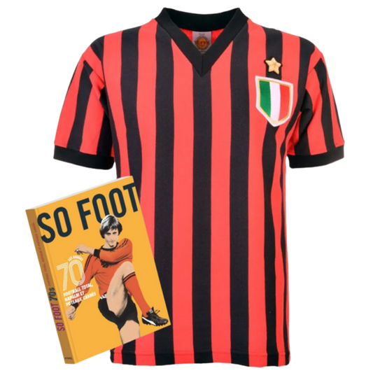 Coffret collector maillot « Milan AC 70's »