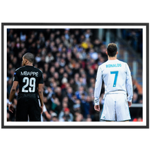 Carica l'immagine nel visualizzatore di Gallery, Mbappé e Cristiano Ronaldo, Champions League 2018 