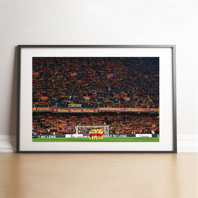 Supporters et joueurs du RC Lens, 2022