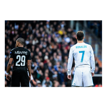 Carica l'immagine nel visualizzatore di Gallery, Mbappé e Cristiano Ronaldo, Champions League 2018 
