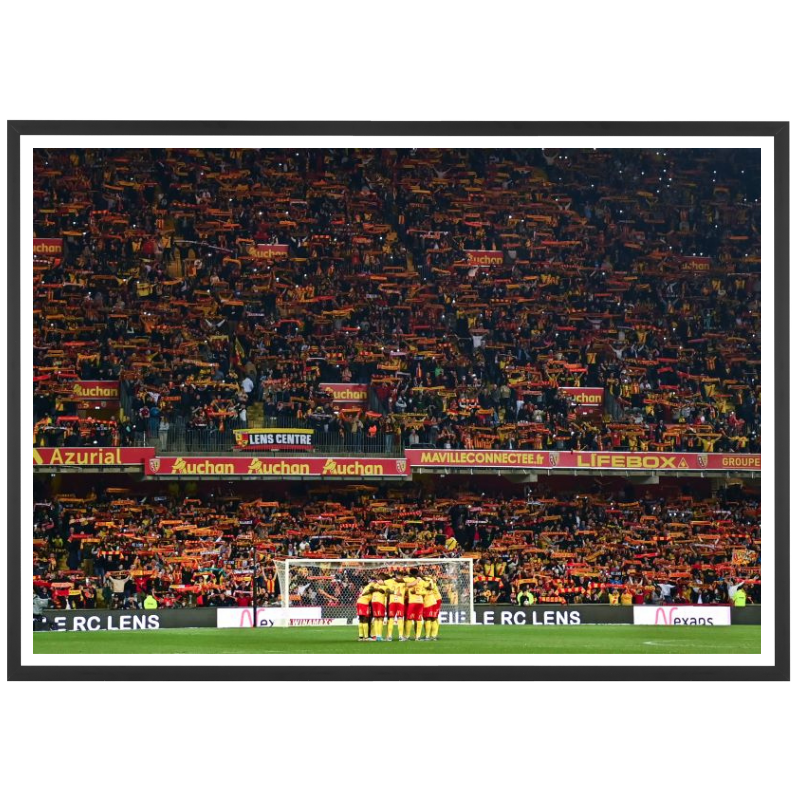 Supporters et joueurs du RC Lens, 2022