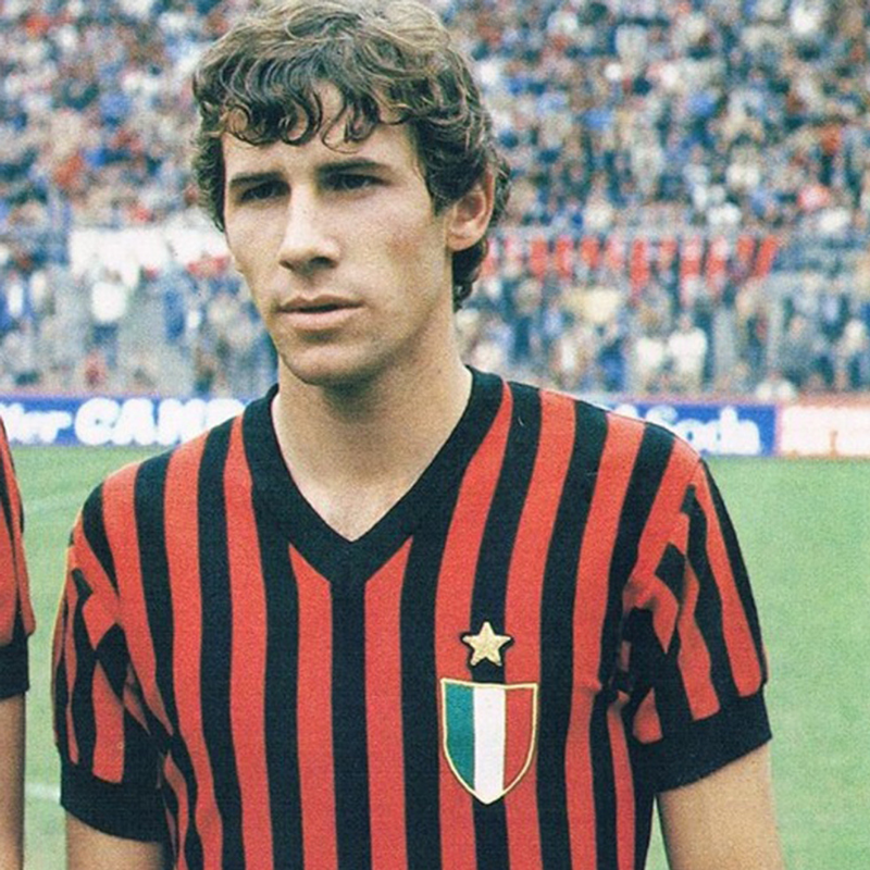 Coffret collector maillot « Milan AC 70's »