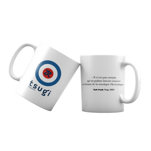 Mug citation Daft Punk "Innovation et musique électro"