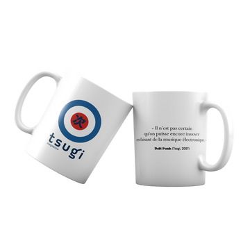 Mug citation Daft Punk "Innovation et musique électro"